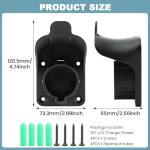 JIANWEI Wall Mount EV Charger Holder and Organizer