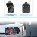 HZEL Wall Mount EV Charger Cable Holder