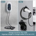 JIANWEI Wall Mount EV Charger Holder and Organizer