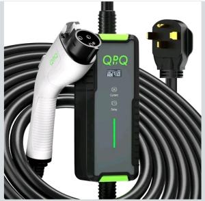 Portable Level 2 EV Charger 40A 240V, 20FT