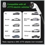 Portable Level 2 EV Charger 40A 240V, 20FT