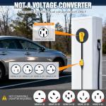 NEMA 14-50P to 6-20R EV Charger Adapter