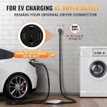 MECMO 14-30P to 14-50R EV Charger Adapter