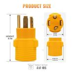 MECMO 14-30P to 14-50R EV Charger Adapter