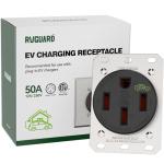 RVGUARD 50 Amp NEMA 14-50R EV Charging Outlet