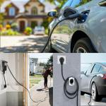 NEMA 14-50 Outlet 50 Amp EV Charging Receptacle with Wall Plate,NEMA 14-50R EV Power Outlet,125/250 Volt,50 Amp EV Outlet for Electric Vehicle Charging,RV and Large Appliance,3-Pole 4-Wire,ETL Listed