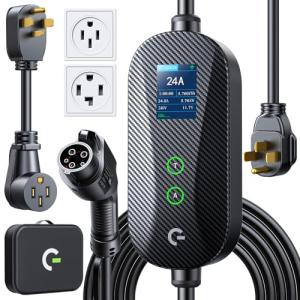 Grasside Level 2 EV Charger with Smart Display
