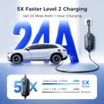 Grasside Level 2 EV Charger with Smart Display