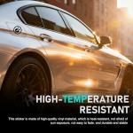 Reflective EV Charging Port Sticker - Electric Plug Decal