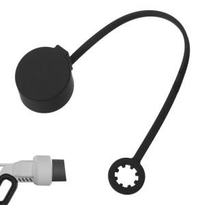 Silicone EV Charger Plug Cover with Adjustable Tie