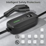 16A Portable EV Charger with 25FT Cord