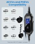 Portable Level 2 EV Charger for J1772 Electric Cars