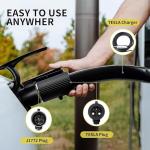 Tesla to J1772 Adapter: 60Amp Amp, Waterproof, Security Lock