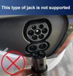 Tesla compatible 80A adapter for SAE J1772 Charger