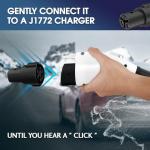Tesla compatible 80A adapter for SAE J1772 Charger
