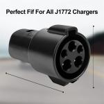Tesla compatible 80A adapter for SAE J1772 Charger