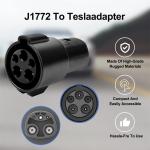 Tesla compatible 80A adapter for SAE J1772 Charger