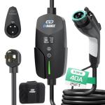 Portable Level 2 EV Charger with 40A, 240V