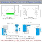 Adjustable Metal Wall Mount Bracket for EV Charger Controller