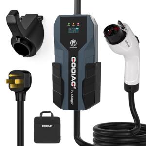 Portable GODIAG NEMA 14-50 Level 2 EV Charger