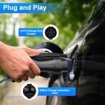 Tesla to J1772 Adapter Max 60A 240V with Security Lock