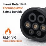 Universal Type 1 to Type 2 EV Charging Adapter