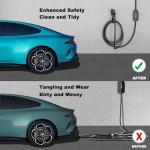 EV Charger Holder for J1772 Connector with Accessories