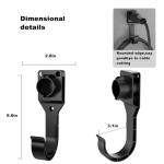 EV Charger Holder for J1772 Connector with Accessories