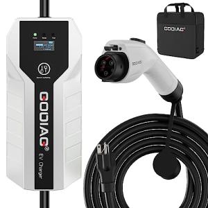 Portable EV Charger with Adjustable Power Levels