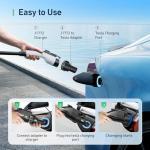 J1772 to Tesla Adapter 80AMP Fast Charging for Model 3 Y X S