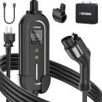 16A Portable 110V-240V EV Charger with 25FT Cable