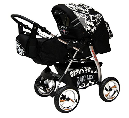 Lux4Kids pram set with optional accessories, made in EU