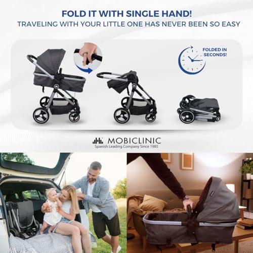 Mobiclinic Kids 2-in-1 Stroller with Carry Cot