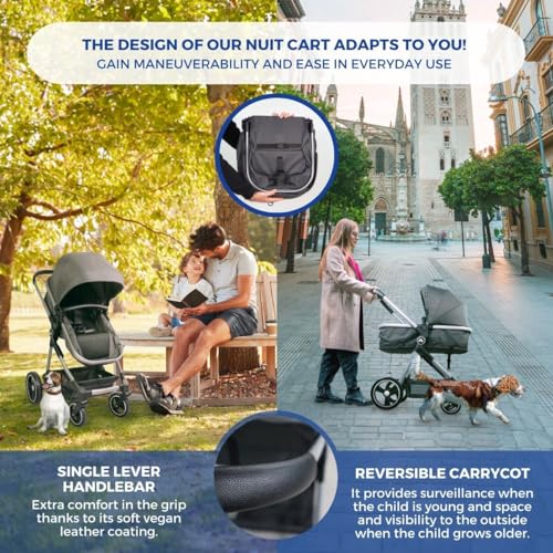 Mobiclinic Kids 2-in-1 Stroller with Carry Cot