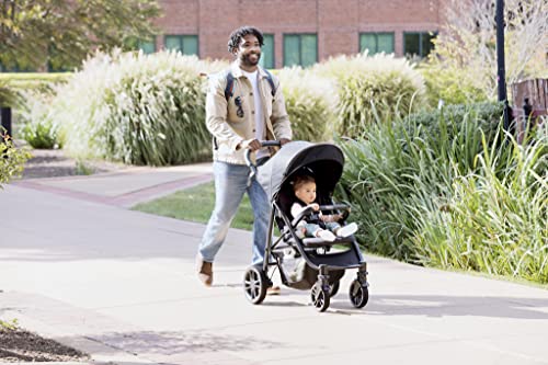 Graco Lightweight Pushchair, Birth to 3 Years, Midnight Fashion