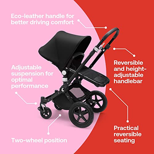 Bugaboo Cameleon 3 Plus: Reversible Handlebar, Black Frame