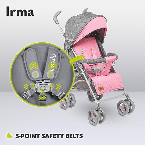 LIONELO Irma Lightweight Pushchair with Lie-Flat Function