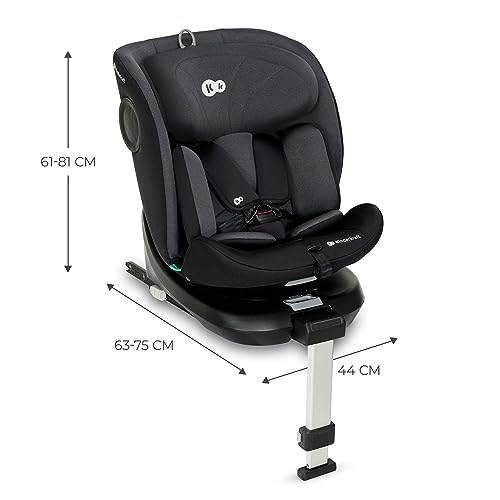 Kinderkraft I-360 I-SIZE Baby Car Seat - Black