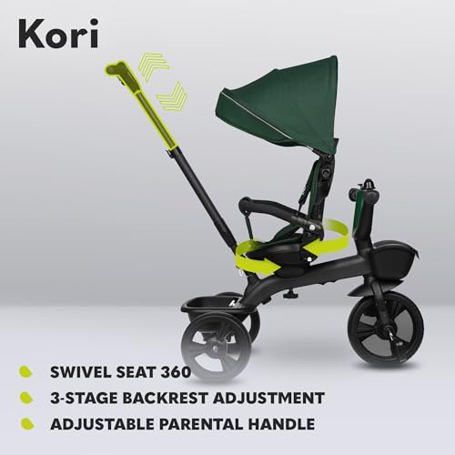 LIONELO Kori 2in1 Pushchair Tricycle/Stroller for Kids