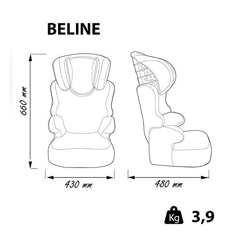 Nania BELINE Car Seat Group 1/2/3 - Tiger