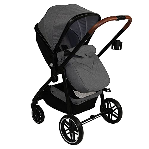 Nania Romy Pushchair 3-in-1 Travel System - Grey
