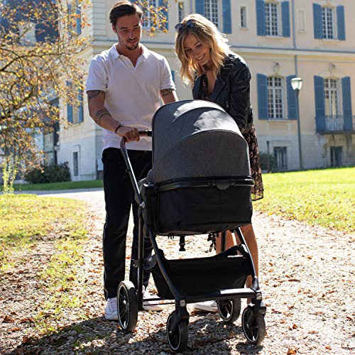 Nania Romy Pushchair 3-in-1 Travel System - Grey