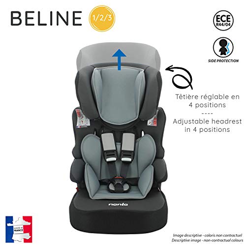 Nania BELINE Car Seat Group 1/2/3 - Adjustable Headrest