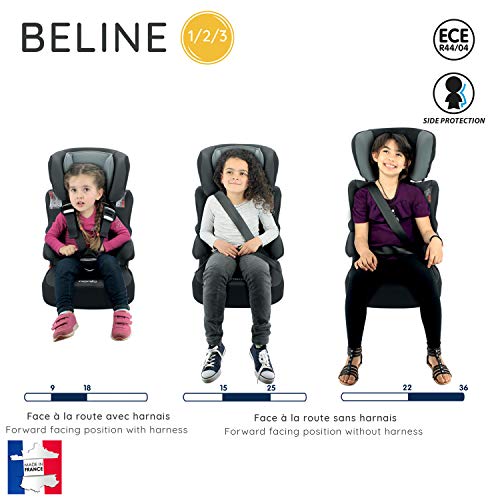Nania BELINE Car Seat Group 1/2/3 - Adjustable Headrest