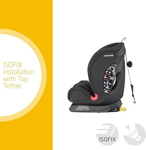 Maxi-Cosi Titan Booster Seat, 9-36kg, Multi-Age, ISOFIX, Black