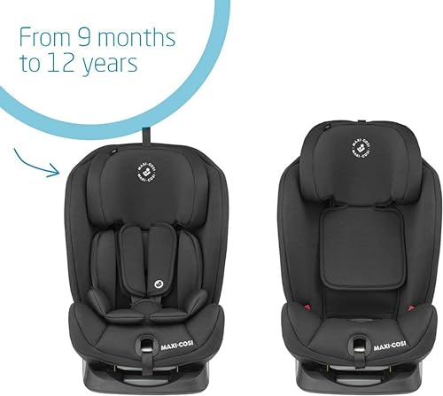 Maxi-Cosi Titan Booster Seat, 9-36kg, Multi-Age, ISOFIX, Black