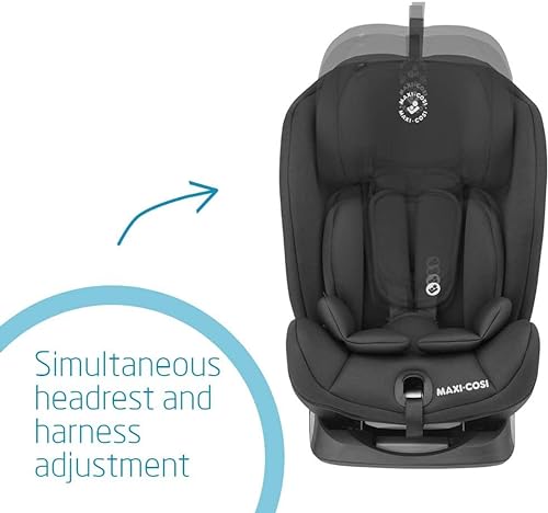 Maxi-Cosi Titan Booster Seat, 9-36kg, Multi-Age, ISOFIX, Black