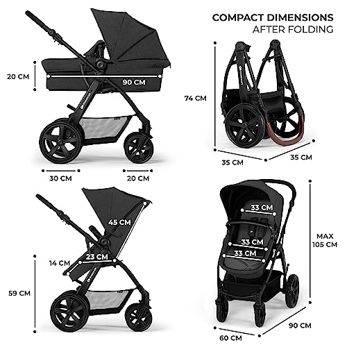 Kinderkraft MOOV CT Pram 3 in 1 Set