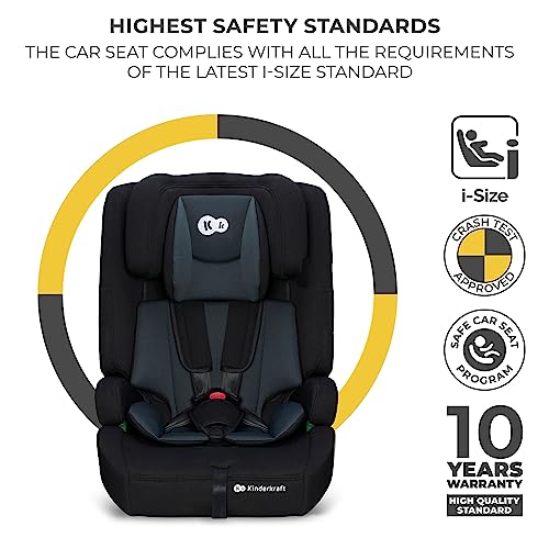 Kinderkraft Safety FIX2 Car Seat, Group 1-2-3