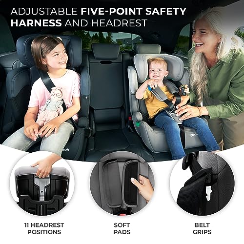 Kinderkraft Car Seat Comfort UP, Booster, Adjustable Headrest
